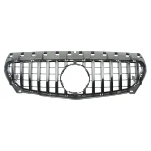 Grill Hoogglans Zwart Radiatorgrille GT Panamericana Mercedes CLA C117 X117 pre-facelift (2013–2016) Grille