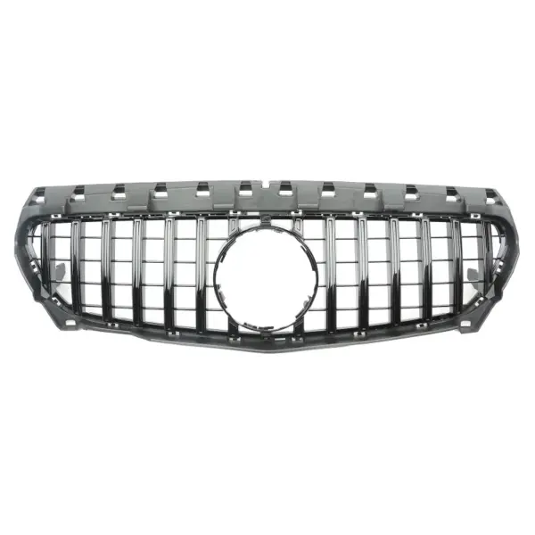 Grill Hoogglans Zwart Radiatorgrille GT Panamericana Mercedes CLA C117 X117 pre-facelift (2013–2016) Grille