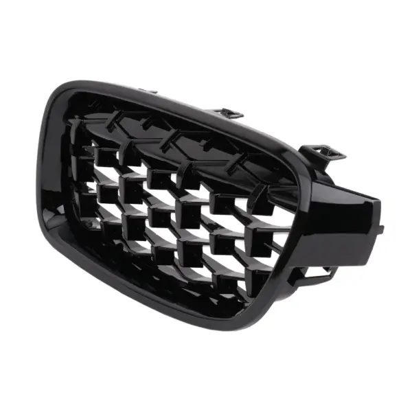 Grill Niergrill Glanzend Zwart Mesh BMW 3 Serie F30 F31 (2011-2019) Grille