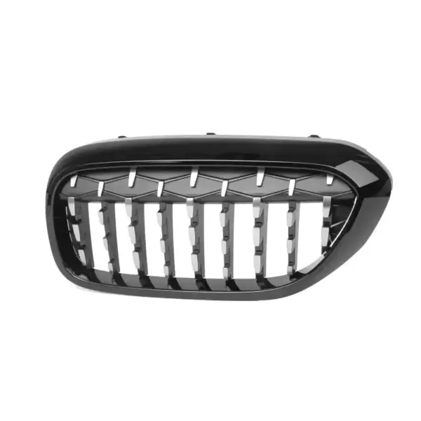 Grill Niergrill Zwart Chroom mesh design BMW 5 Serie G30 G31 pre-facelift (2017-2020) Grille