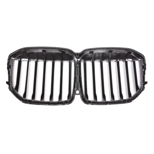 Grill Hoogglans Zwart Niergrille (enkele bar) BMW X7 G07 (2019-2023) Grille