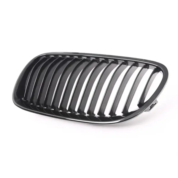 Grill Hoogglans Zwart Niergrill Enkele Bar BMW 3 Serie Coupé/Cabrio E92/E93 Pre-Facelift (2006-2009) Grille