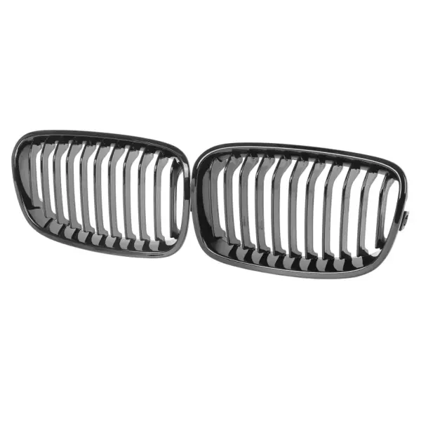 Grill Niergrill glanzend zwart enkele bar BMW 1 Serie F20 F21 (2011-2015) Grille