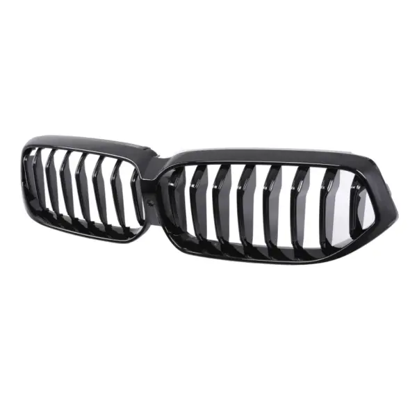 Grill Hoogglans Zwart Niergrille (enkele bar) BMW 6 Serie G32 Facelift (2020-2023) Grille
