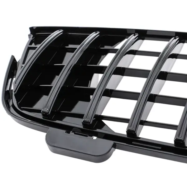 Grill Hoogglans Zwart GT Panamericana Radiatorgrille Mercedes GL X164 Pre-Facelift (2006-2009) Grille