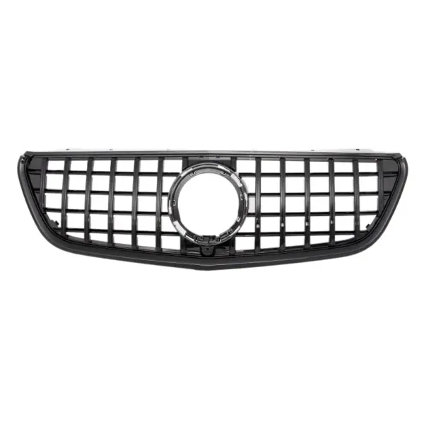 Grill Glans Zwarte GT Panamericana Radiatorgrille Mercedes V-Klasse W447 Facelift AMG-pakket (2020-) Grille