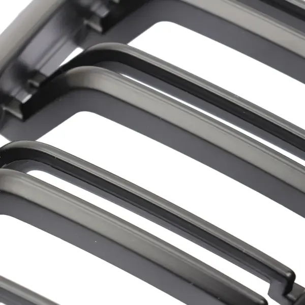 Grill Niergrill Mat Zwart Dubbele Spijl BMW 3 Serie E90 E91 facelift (2009–2012) Grille