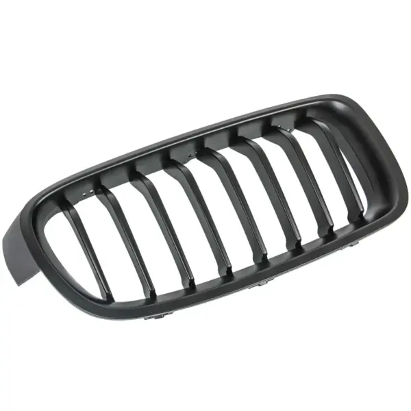 Grill Niergrill mat zwart 8 spijlen BMW 3 Serie F30 F31 (2011-2019) Grille