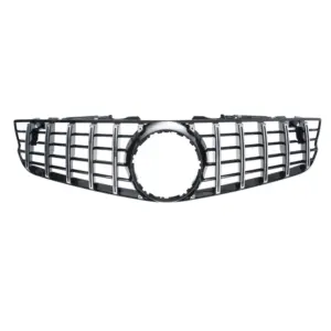Grill Chroom GT Panamericana Grille Mercedes SL R230 Tweede Facelift (2006-2008) Grille