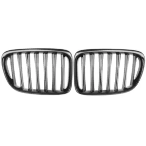 Grill Hoogglans Zwart Niergrill Enkele Spijl BMW X1 E84 (2009–2015) Grille