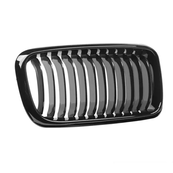 Grill Hoogglans Zwart Niergrill enkele spijl BMW 7 Serie E38 (1994-2001) Grille