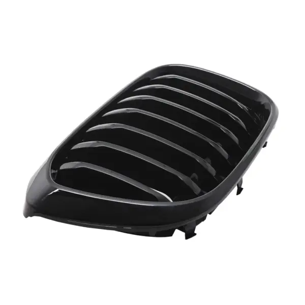 Grill Niergrill Glanzend Zwart enkele bar BMW X3 G01 G02 Pre-Facelift (2017-2021) Grille