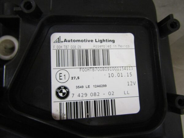 Koplamp BMW X3 F25 Facelift LCI ADAPTIEVE Volledige LED-14-17 RH Rechts 7429082 S1553/K3/2F