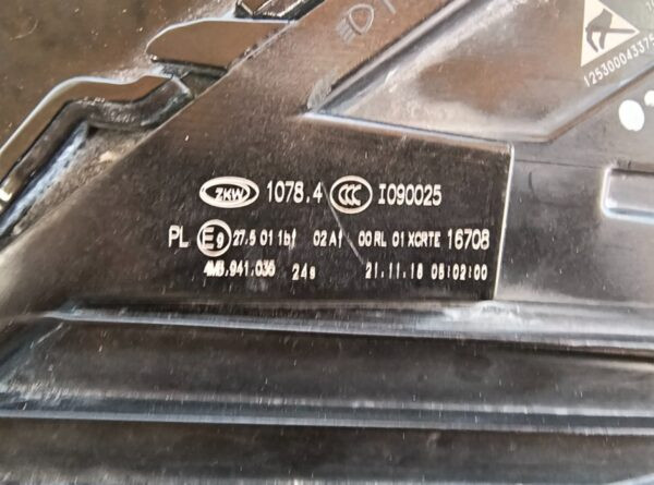 Koplamp Audi Q8 4M8 Full LED Matrix Rechts 18-23 4M8941036 Z6/2E