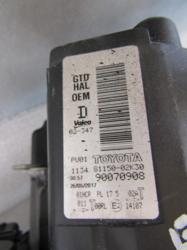 KOPLAMP TOYOTA AURIS 2 II FACELIFT 15-18 LH LINKS 81150-02K30 A1503/5K/11F