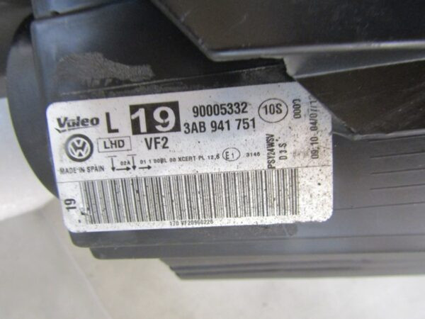 KOPLAMP VOLKSWAGEN PASSAT B7 XENON + LED 10-14 LH LINKS A1557/C212