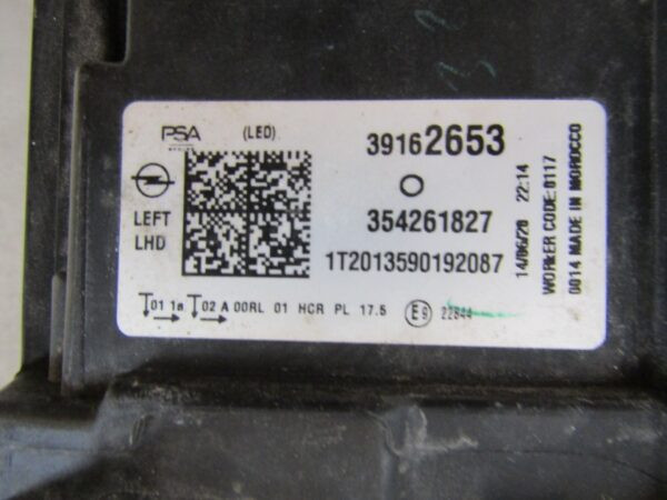 Koplamp OPEL CORSA F LED 19-23 39162653 LH Links S1543/K3/1D
