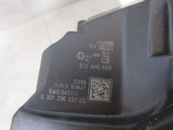 KOPLAMP AUDI A4 B9 FULL LED LH LINKS 15-19 8W0941033 A1537/4K/7F