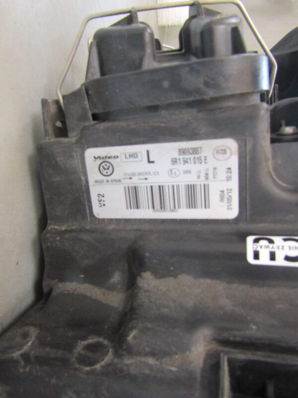 Koplamp VOLKSWAGEN POLO 5 V 6R STANDAARD 09-14 LH LINKS 6R1941015E S1513/A215