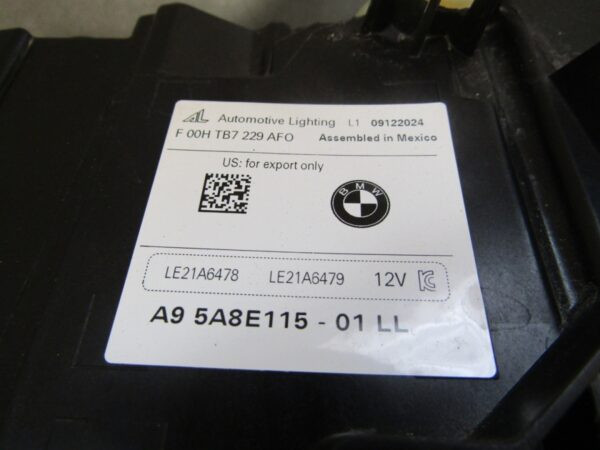 Koplamp BMW X5 G05 X6 G06 FACELIFT LCI FULL LED LINKS 23- 5A8E115  Q1318/E215