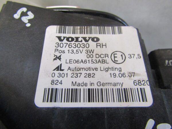 Koplamp Volvo S40 V50 II FACELIFT XENON DRAAIEND 07-12 RH RECHTS 30763030 Q1313/E211