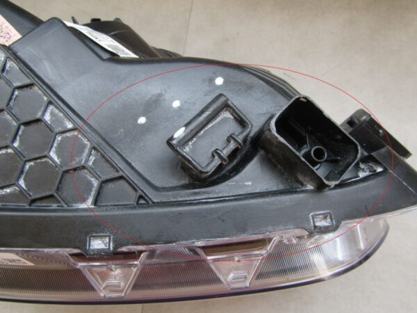 Koplamp Kia Ceed 3 III Facelift NORMALE LENS ZWART 21- RH 92101J7051 Q1387/K3 1E