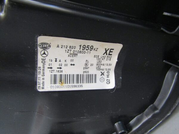 KOPLAMP MERCEDES E-KLASSE W212 XENON- 09-12 LH A2128201959 LINKS S1425/D201