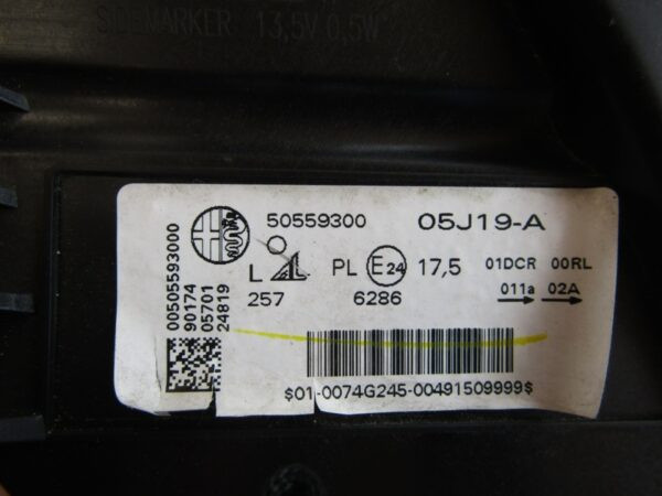 KOPLAMP Alfa Romeo STELVIO XENON 16-22 LH LINKS 50559300 Q1309/K5 8G