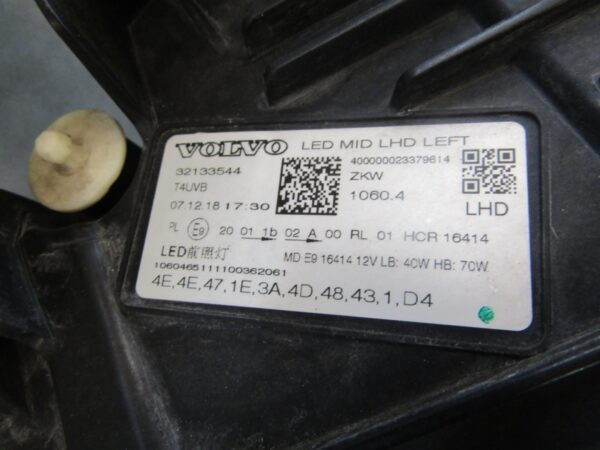 KOPLAMP Volvo XC60 MID LED- 17-24 LH LINKS 32133544 Q1316/C215