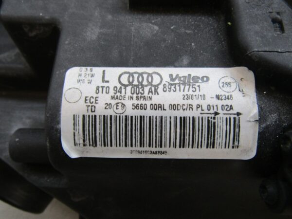 Koplamp Audi A5 8T NIET-STUURBARE XENON 07-11 LH Links 8T0941003AK Q1350/E107