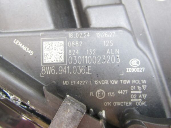 Koplamp Audi A5 8W6 FULL LED 16-19 RH RECHTS 8W6941036E Q1314/F211