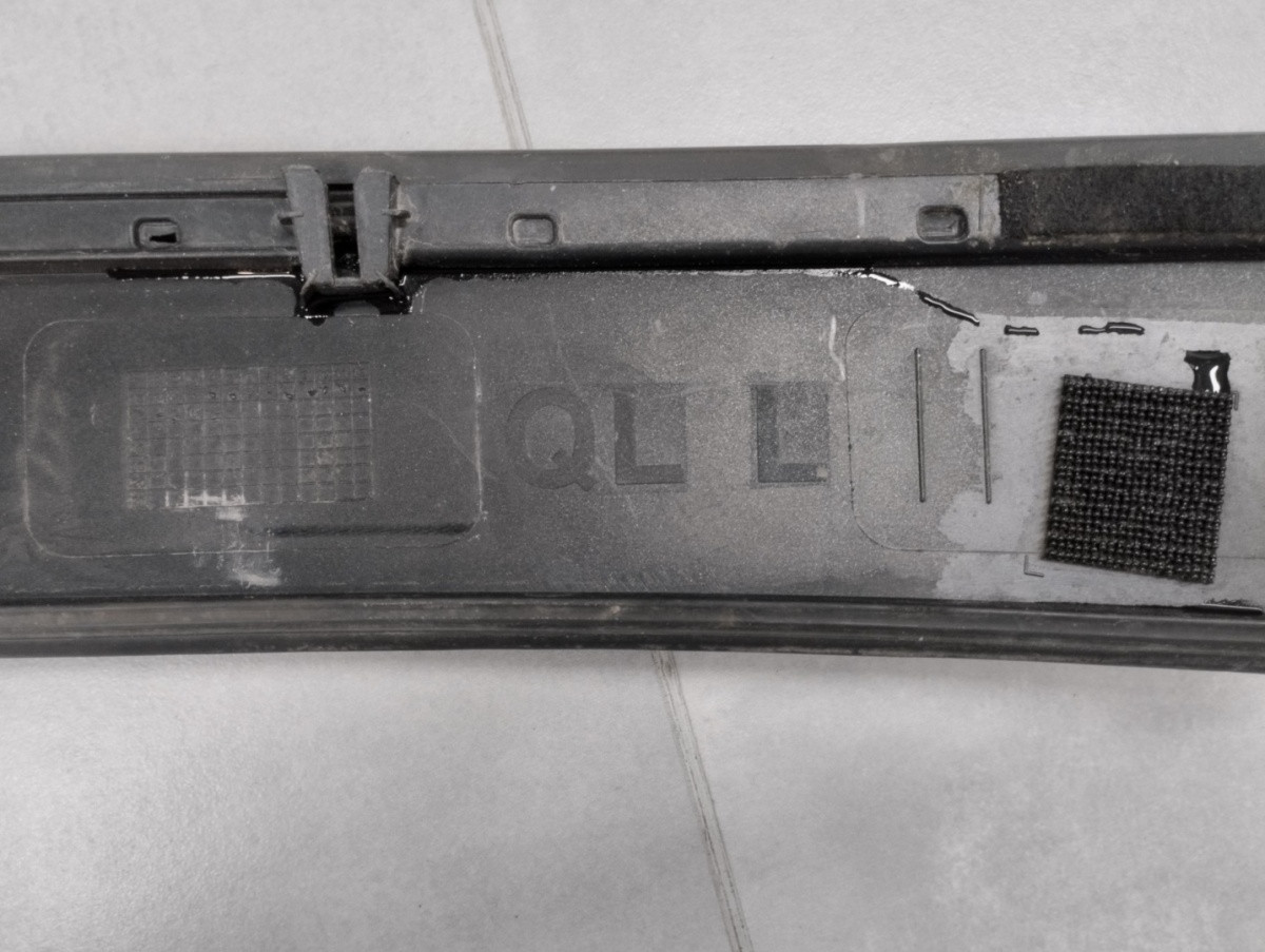 Zijskirt Daklijst Links Kia Sportage 4 IV 15-21 Dakbedekking Dorpel P16318