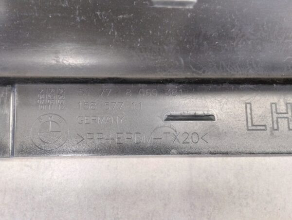 Zijskirt Links Dorpellijst BMW 3 G20 G21 M Pakket MPakket 18- Sedan Stationwagen 51778069381 Dorpel  P16371