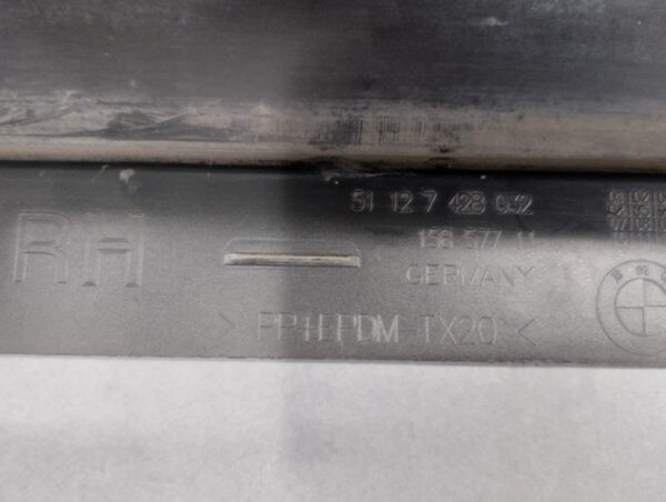 Zijskirt Dorpellijst Rechts BMW 3 G20 G21 Sedan Stationwagen 18- 51127428032  Dorpel P16370