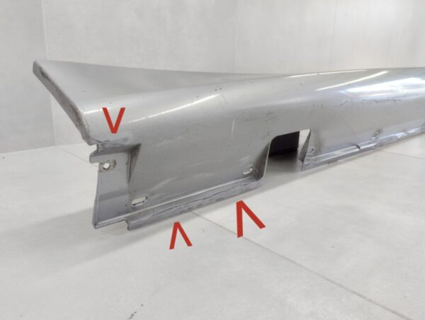 Zijskirt Links Dorpellijst BMW 5 E60 E61 M-Pakket MPakket 03-2010 Sedan Stationwagen 51777896837 Dorpel P16366A