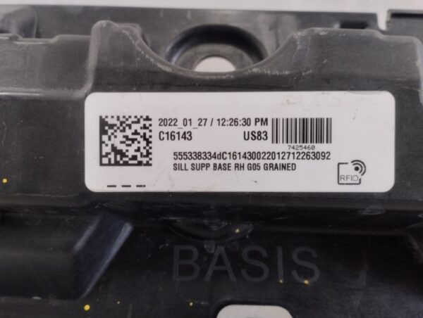 Zijskirt Rechts Dorpellijst BMW X5 G05 ŚLIZG Montage 51777425460 Dorpel P16398