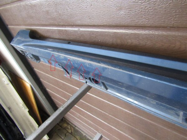 Zijskirt Links Dorpellijst Toyota Corolla XII 18-HB E210 Dorpel P8283