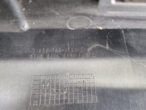 Zijskirt Links Dorpellijst Honda Civic X Sport Line 17- 71850 tgg a50051 Dorpel P16226
