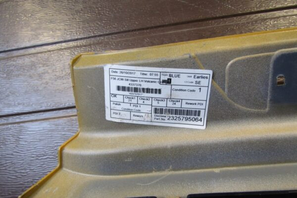 Zijskirt Links Dorpellijst MINI Cooper F56 JCW 13- 3D 114129-10 7352151 Dorpel p11339