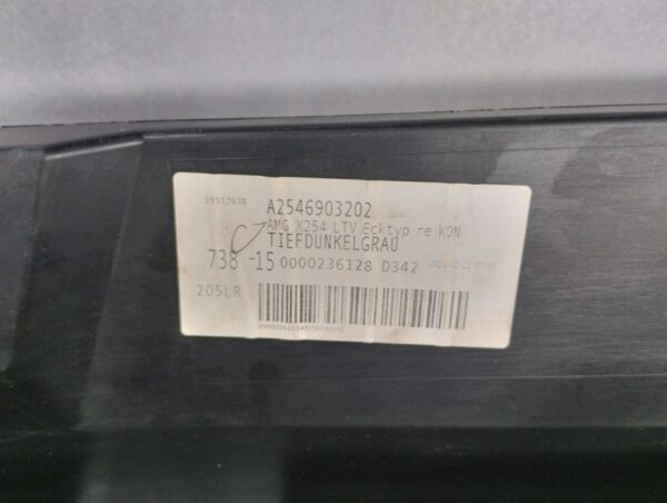 Zijskirt Rechts Dorpellijst Mercedes GLC II X 254 22- AMG A2546908000 Dorpel P16375A
