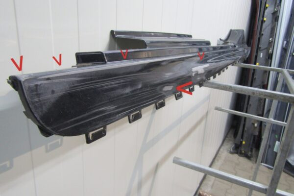 Zijskirt Dorpellijst Links Mini Cooper 3 F55 JCW 13- 5D 114129-10 7381031 Dorpel P13548