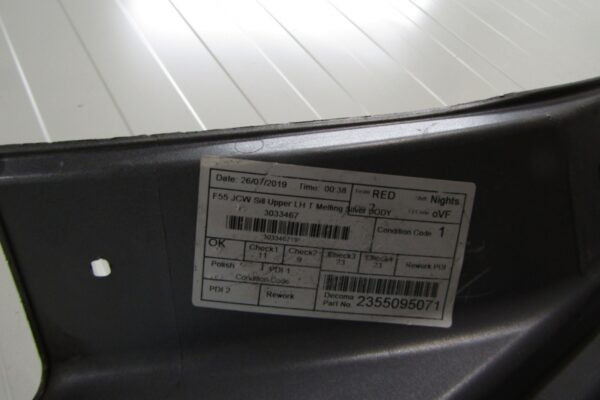 Zijskirt Dorpellijst Links Mini Cooper 3 F55 JCW 13- 5D 114129-10 7381031 Dorpel P15526