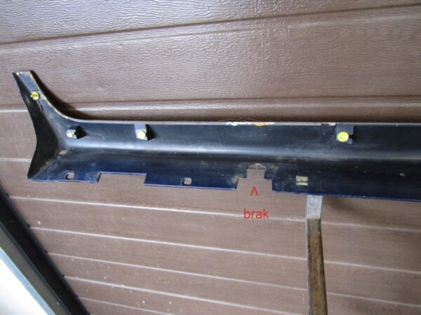 Zijskirt Dorpellijst Links Mitsubishi Space Star I 98-05 mr911133 Dorpel P12057