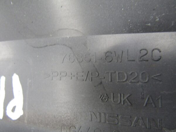 Zijskirt Dorpellijst Links Nissan Leaf II ZE1 17- 76851-6wl2c Dorpel P13178