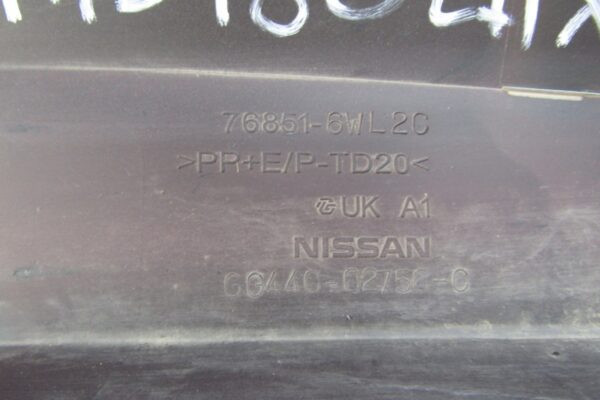 Zijskirt Dorpellijst Links Nissan Leaf II ZE1 17- 76851-6wl2c Dorpel P13480