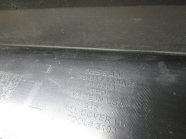 Zijskirt Dorpellijst Links Nissan Leaf II ZE1 17- 76851-6wl2c 76853-55a0a-6 Dorpel P14715