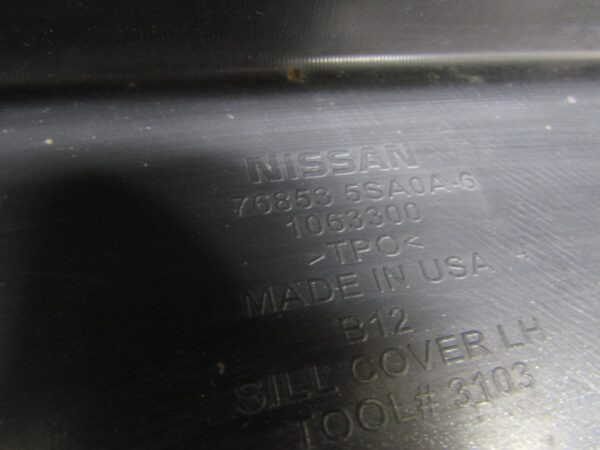 Zijskirt Dorpellijst Links Nissan Leaf II ZE1 17- 76851-6wl2c 76853-55a0a-6 Dorpel P14820