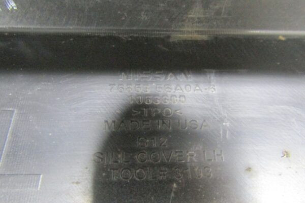 Zijskirt Dorpellijst Links Nissan Leaf II ZE1 17- 768535sa0a6 Dorpel P15044