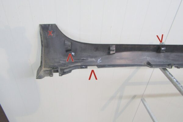 Zijskirt Dorpellijst Links Nissan Leaf II ZE1 17- 76851 6wl2 gg440-0275c-c Dorpel P15342