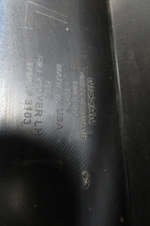 Zijskirt Dorpellijst Links Nissan Leaf II ZE1 17- 76851 6wl2 gg440-0275c-c Dorpel P15433